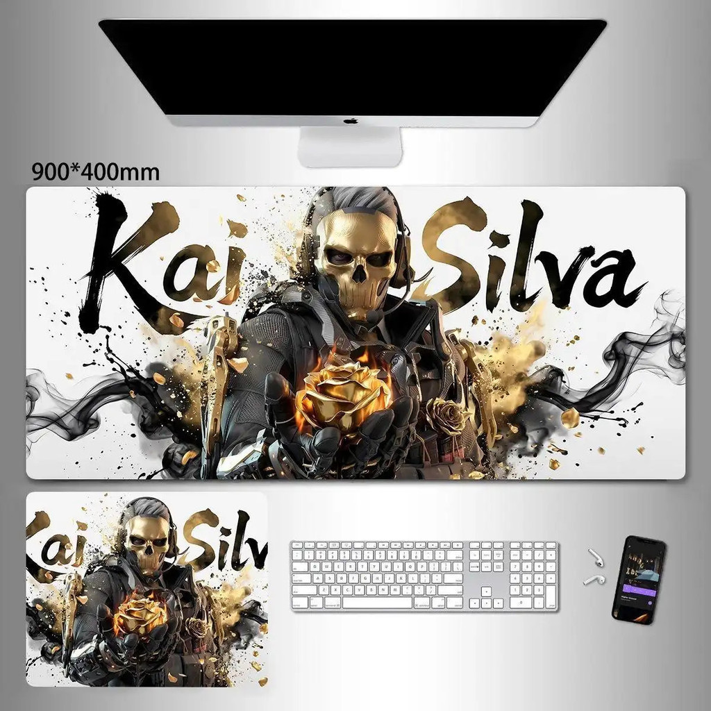 Mouse Pad Delta Force Team - Thảm trải bàn dày cực lớn dành cho game thủ FPS, đế cao su chống trượt
