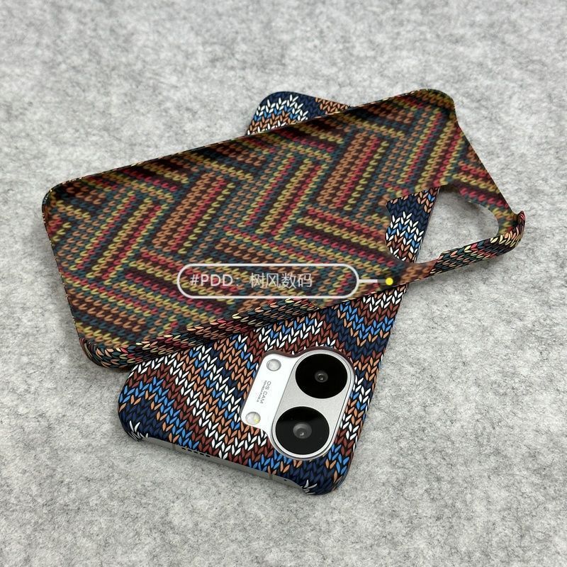 Ốp Điện Thoại Cho Redmi Turbo5Max / POCO X8 Pro / Max Ốp Cứng Kết Cấu Sợi Carbon Turbo5 Không Bao Gồm Tất Cả