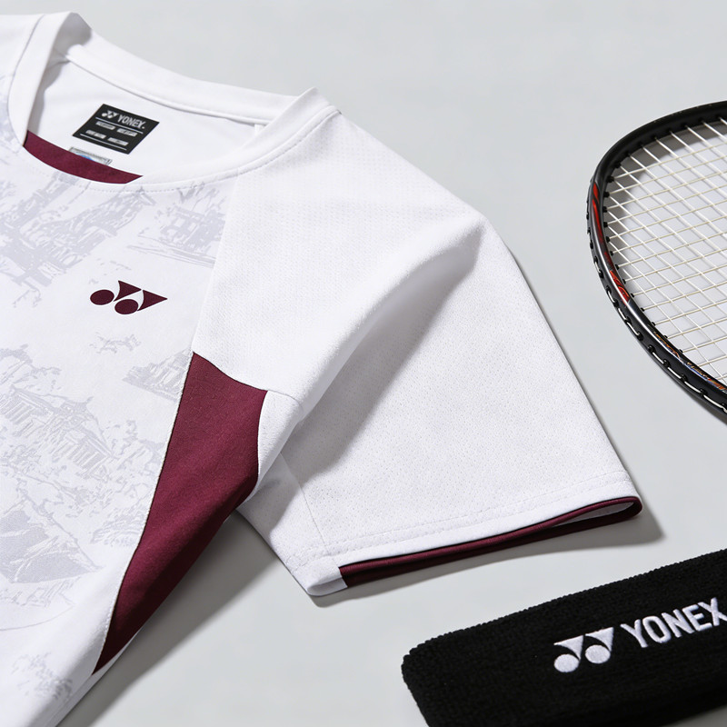 Áo sơ mi YONEX dành cho cầu lông, khô nhanh cho cả nam và nữ