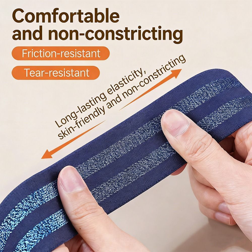 TOPTOOLCX Dụng cụ mở rộng thắt lưng đàn hồi có thể điều chỉnh, Dụng cụ may vá Polyester DIY Thắt lưng đàn hồi vô hình, Không khóa Không dấu vết Công cụ mở rộng eo có độ đàn hồi cao Quần jean / Váy