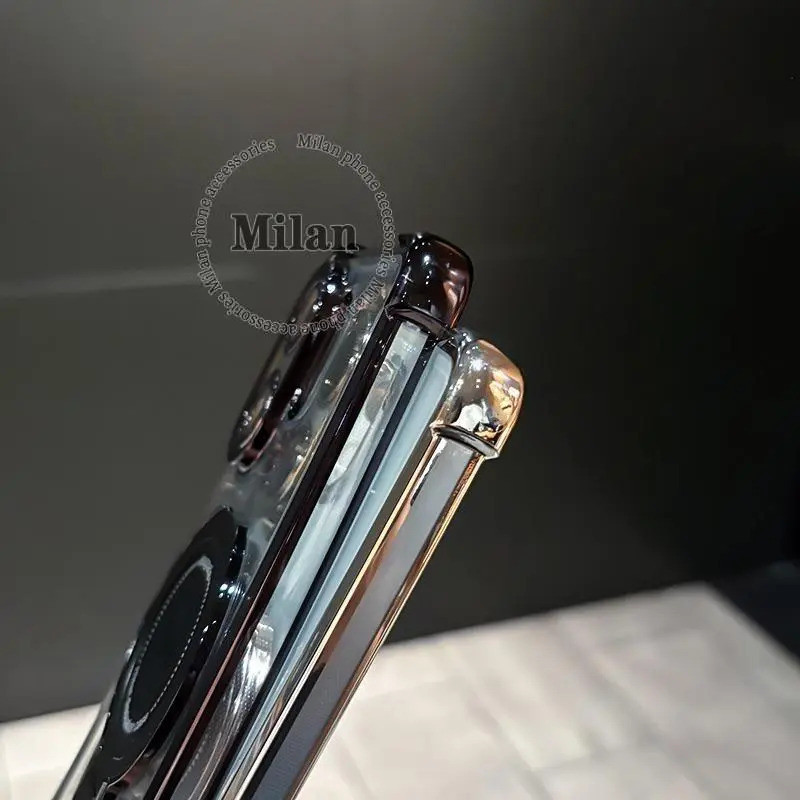 Ốp điện thoại, dành cho Vivo V70 và V60, V60 Lite, hộp gel trong suốt, có giá đỡ điện thoại từ tính, nắp ống kính máy ảnh, đệm khí dày, phong cách kinh doanh tối giản, cove điện thoại