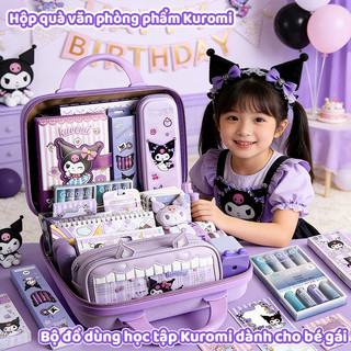 Dụng Cụ Học Tập Cho Bé Gái Dễ Thương, Quà Tốt Nghiệp Văn Phòng Phẩm Bút Thước