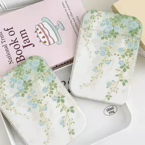 Bóng Hoa Lan GIÁ SỐC Gương Trang Điểm Gấp Thỏ Xanh Mini Dễ Mang Theo Đi Du Lịch