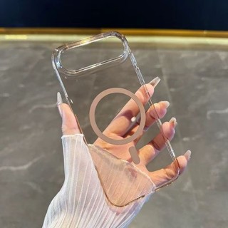 Ốp điện thoại cứng từ tính PC trong suốt cao sang trọng Tương thích với iPhone 17 16 15 14 13 12 11 Pro Max 17 AIR Ốp lưng