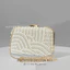 Túi xách nữ 66789 / Túi thủ công phong cách mới / 11 * 19 * 4cm / Túi sườn xám ngọc trai / Túi ly hợp váy cưới / Túi nổi tiếng thanh lịch sang trọng hợp thời trang / Túi nữ tinh tế