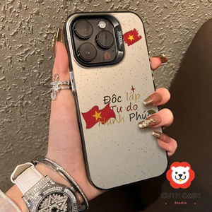Ốp Điện Thoại Việt Nam Cho iPhone 16 Promax 15 Promax 11 12 13 14 15plus xr xsmax 16plus 15pro