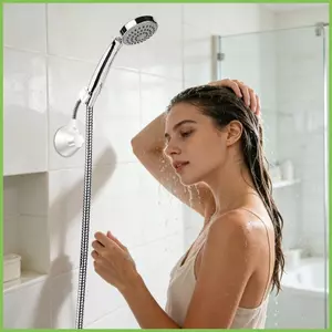 Treo Tường Máy Sấy Tóc Giá Đỡ Hút Cốc Sấy Thiết Bị Móc Treo 360 Độ Xoay Có Thể Điều Chỉnh Chiều Cao Phòng Tắm Tóc gelhvn