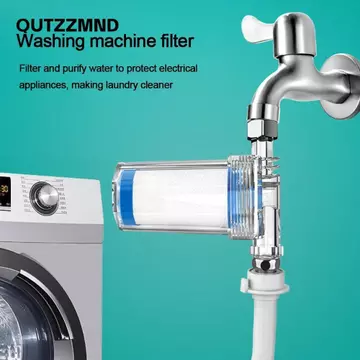 QUTZZMND Bộ lọc nước phía trước nước máy, Bộ lọc trước Bộ lọc đầu ra Bộ vòi bếp, Bộ vòi hoa sen đa năng Phụ kiện phòng tắm gia đình