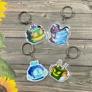 Combo Móc khóa blox fruit các mẫu tuyệt chiêu các trái Dragon yeti kitsune daugh T-rex  MAU3339