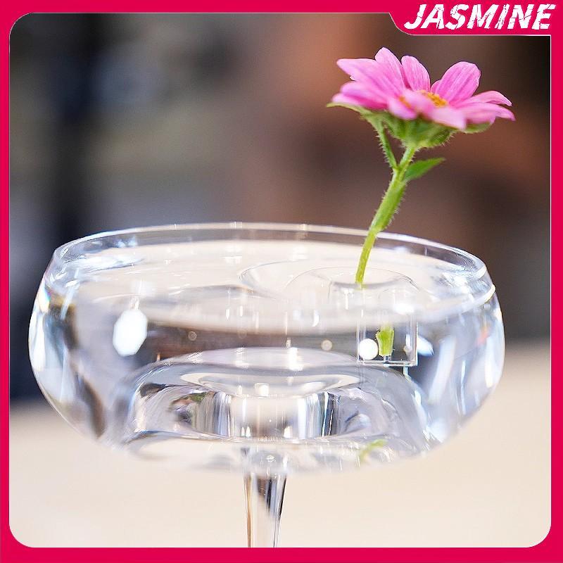 Bình hoa nghệ thuật JASMINE nổi, thủy canh, sắp xếp hoa, giá đỡ trong nhà, trang trí nội thất