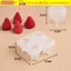 Khuôn Dâu CORALTIDE, Khuôn Nến Thơm Thủ Công Thủ Công Handmade, Silicon Lãng Mạn Có Thể Tái Sử Dụng Thạch Cao Nhựa Đúc Khuôn Kỷ Niệm Đám Cưới