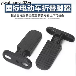 Xe Đạp Điện Bàn Đạp Phía Sau Hợp Kim Nhôm Vương Miện Tiêu Chuẩn Có Thể Thay Đổi Lên Xuống Bàn Đạp Có Thể Gập Lại Đặt P