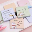 80 Tờ Dễ Thương Hamster Hàng Ngày Giấy Dán Ghi Chú Hoạt Hình Học Sinh Dính Ghi Nhớ Bài Ghi Chú