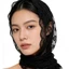Khăn Ren PYCOU, Khăn Lau Thêu Hoa Màu Trơn Nhẹ, Lưới Dài Thoáng Khí Áo Cưới Poncho