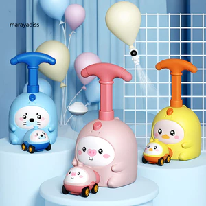 < MYS > Đồ chơi bóng bay chế độ kép Bóng bay Đồ chơi ô tô chạy bằng bóng bay Đồ chơi ô tô cho trẻ em Xe thí nghiệm khoa học thân cây với hình phi hành gia Chế độ kép cho bé trai