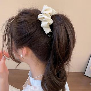 Kẹp Tóc Xếp Li Vải Acrylic - Thiết Kế Đơn Giản Thời Trang Cho Nữ