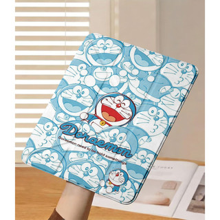 Doraemon cover Ốp bảo vệ gập chữ Y cho iPad cho Air 4/5/6/7/8 M3 M5 iPad Gen 11 A16, Pro 11 M4  Chống sốc