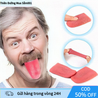 【COD】Lưỡi giả silicone mềm dùng cho người lớn và trẻ em, an toàn khi ngậm, không gây hại, tăng niềm vui cho các bữa tiệc