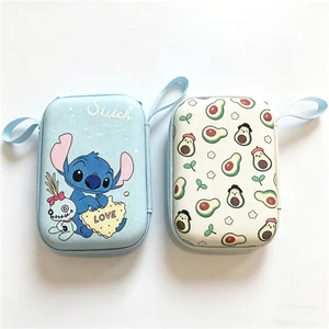 Dễ Thương Stitch Du Lịch Tổ Chức Túi Bảo Quản Cáp Du Lịch Phụ Kiện Kỹ Thuật Số powerbank Túi Bảo Quản