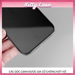 1-4 tấm iPhone X XR XS XSMax 11 12 13 14 15 16 17 Pro Max Phim cường lực, 9H, 4K trong suốt, chống vân tay, độ nét cao