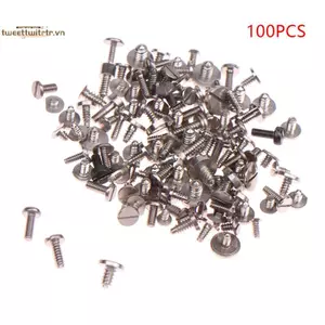 TRTR 100 Cái Nhỏ Chính Xác Hỗn Hợp Đa Kích Thước Đồng Hồ Vít Chuyển Động Dụng Cụ Sửa Chữa Một Phần Cho Đồng Hồ VN