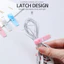 Portable data cable network cable storage cable organizer earphone cable silicone cable winder tie strap