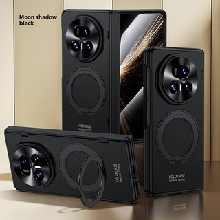Vỏ Điện Thoại Từ Tính Có Giá Đỡ Xoay Được Cho Honor Magic V6 V5 Bản Lề Bảo Vệ Với Mặt Trước Kính Cường Lực Phim