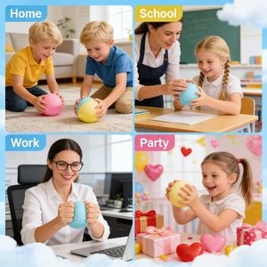 MỘT Gói 3 Đồ Chơi Giảm Căng Thẳng Phô Mai Chất Lỏng Lớn Cho Trẻ Em Và Người Lớn Mềm Mại Squeezable Cảm Giác Giải Nén Đồ Chơi Pinch