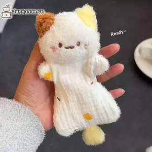 Cheenm Động Vật Dễ Thương Cho Bé Cotton Chăn Chăn Sơ Sinh Hoạt Hình Ngủ Búp Bê Đồ Chơi Ngủ Làm Dịu Appease Khăn VN