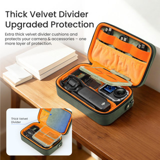 Dành Cho Insta360 / DJI / Hero Đầy Đủ Các Máy Ảnh Thể Thao Đa Năng DIY Nhỏ Bảo Quản Da Vali DJI Pocket4 / 3 Vai Và Đeo Ngang Bảo Vệ Phụ Kiện