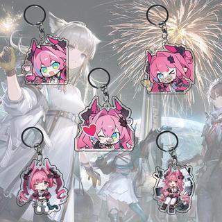 Gantungan Kunci Arknights  Endfield Yvonne - Key Chain - Gantungan Hp - Souvenir - Ganci Anime - Game -