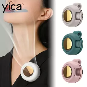 Quạt im lặng di động YICA, Quạt không lưỡi Mini có thể điều chỉnh 3 tốc độ nhẹ, Kẹp sạc USB trên quạt điện cho ngoài trời & văn phòng