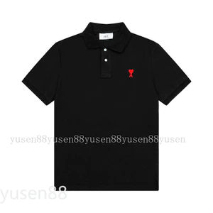 Chất Lượng Cao Bán Chạy * * * Cotton Nguyên Chất Nam Nữ Áo Sơ Mi Polo Họa Tiết Thêu Tay Ngắn Ve Áo Top