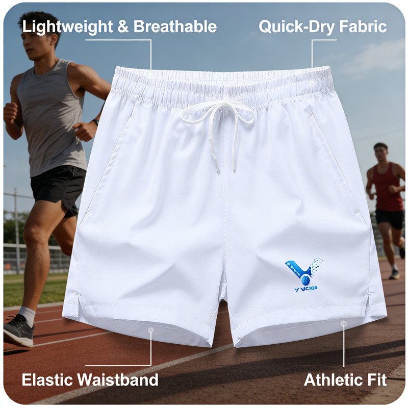 Quần short thể thaoquick dry tiện lợi cho mùa hè, thiết kế ống đứng dáng rộng
