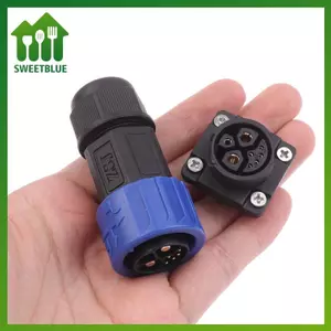 SWEET 1 Cái 50A Năng Lượng Lithium Xe Đạp Điện Nam Nữ Cổng Sạc M23 2 + 1 + 5 Đầu Nối Pin Xe Máy Sạc Cắm Soet n