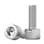 Ổ cắm lục giác bằng thép không gỉ 304 Vít vít hình trụ Đầu cốc Vít lục giác Ổ cắm S
