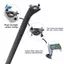 Cột An Toàn Xe Đạp Đường Núi Bằng Sợi Carbon - Phụ Kiện Kẹp Đế và Nắp Trên Cho Cột Ghế Sau