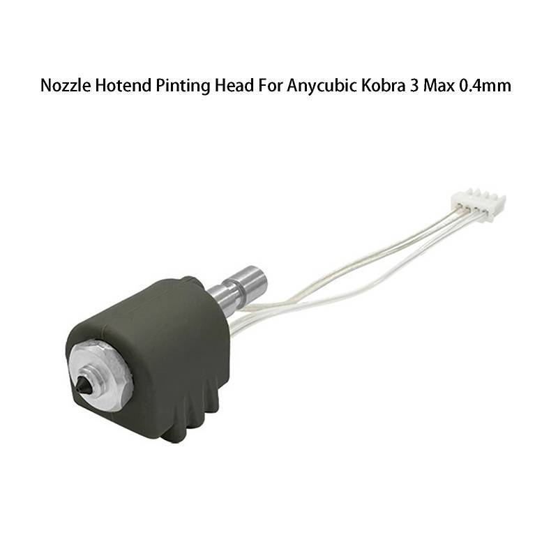 SWEET Cho Anycubic Kobra 3 Max Bộ vòi phun Hotend Pinting Head Qui Swap Nozzle Máy in 3D Thép cứng 0,4mm cho Kobra 3 Max Combo n