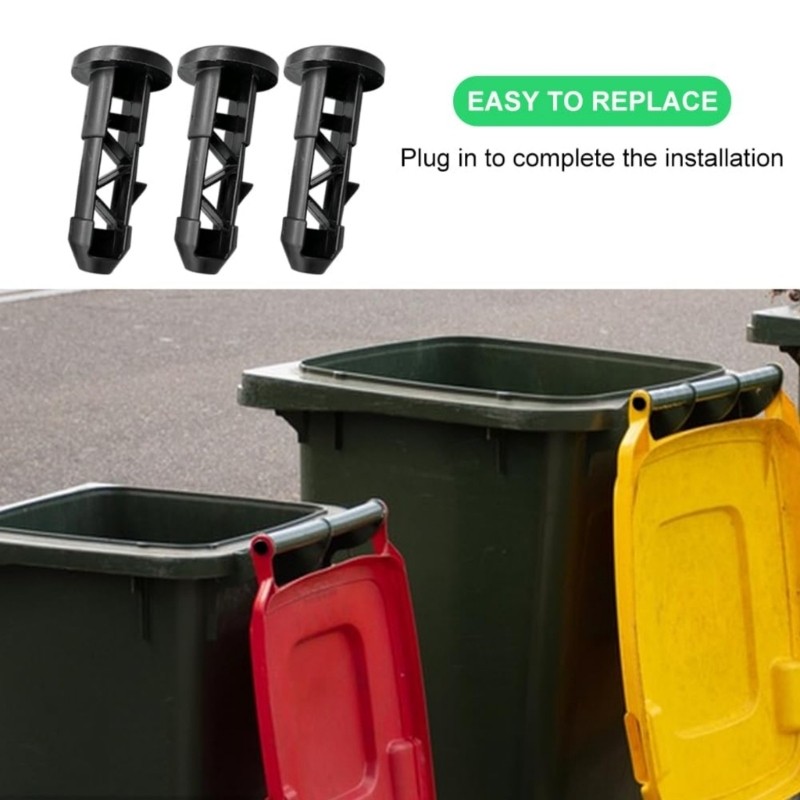 HIk 6 Cái Thùng Rác Đa Năng Có Thể Nắp Bản Lề Pin Thùng Rác Bao Chốt Phích Cắm Nhựa