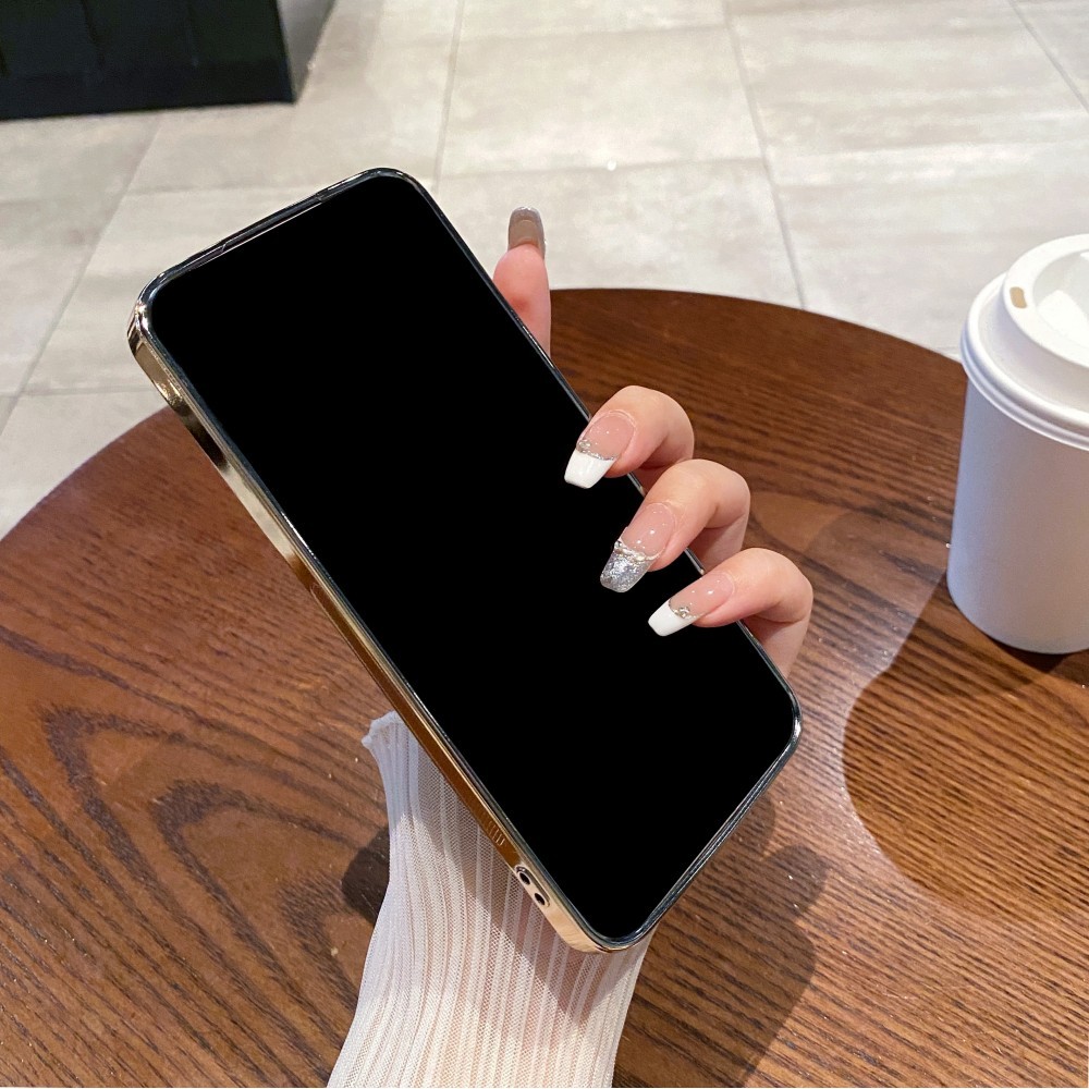 Ốp Điện Thoại Lấp Lánh Cho Samsung Galaxy A56 A55 A54 A53 A36 A35 A34 A26 A25 A24 A17 A16 A15 A14 A07 A06 S25 S24 S23 Ultra Plus FE S25 Edge Chống Trơn Trượt Chống Rơi Thời Trang Sáng Bóng