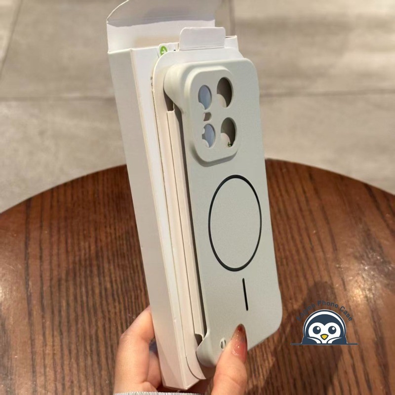Ốp Điện Thoại Từ Tính Màu Xám Đơn Giản Cho OPPO Reno 15 14 13 11 9 Pro Find X9 X8 X8S X7 Ultra Pro X6 A5 F27 Pro Plus 5G Vỏ Da-Feel Không Khung Tản Nhiệt Matte Soft Back Cover