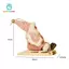 Tượng trượt tuyết ông già Noel, Búp bê ông già Noel, Đồ trang trí Giáng sinh lạ mắt, Hình ông già Noel cho bàn Mantel