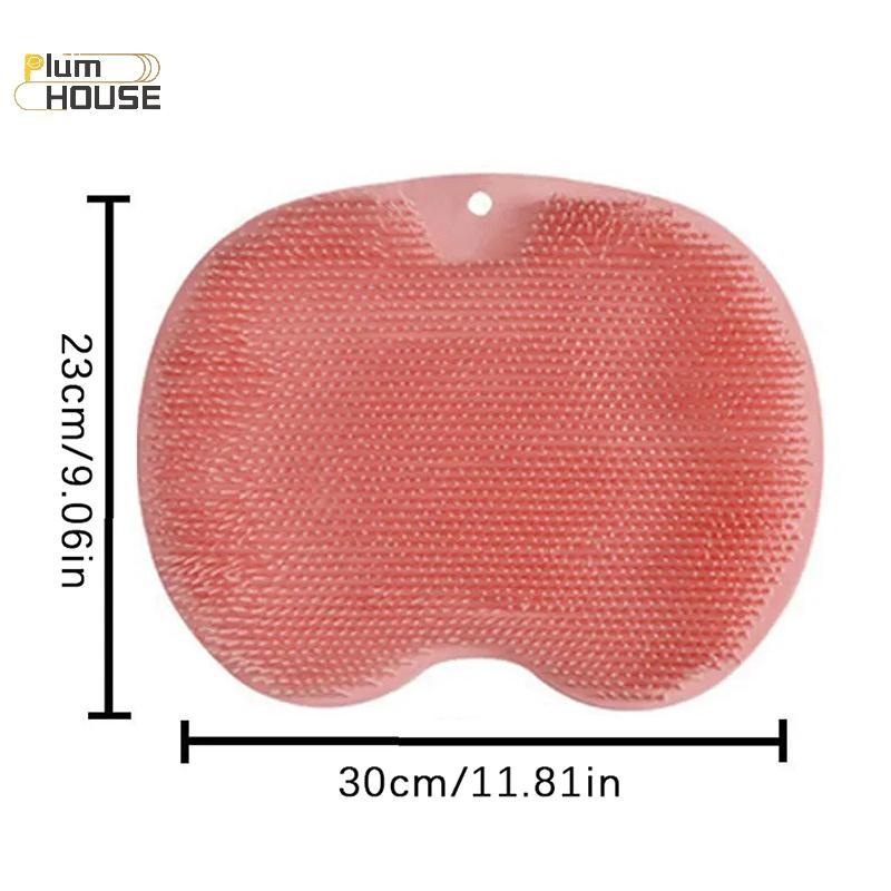 PlumHOUSE Massage Thảm Lưng Cạp Bàn Chải Làm Sạch Tắm Chân Bụi Rửa Thảm Hút Tường Thảm Chà Chân Tay Tắm Toàn Thân VN