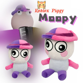 BCT✨Roblox sang trọng✨Mới Moopy Piggy Sang Trọng Đồ Chơi Vui Nhộn Roblox Moopy Plushie Búp Bê Hoạt Hình Trò Chơi Piggy Moopie Sang Trọng Đồ Chơi Nhồi Bông Mềm Cho Bé Gối Ngủ Búp Bê Quà Tặng Sinh Nhật Trẻ Em