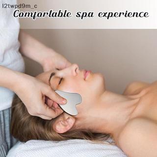 COD thép không gỉ gua SHA scraper Massager cho mặt cổ cơ thể-mặt chăm sóc da công cụ-mặt Massager mới