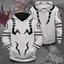 YB1 Jujutsu Kaisen Áo Khoác Satoru Cosplay Trang Phục Áo Sơ Mi Tay Dài Áo Khoác Có Mũ Trùm Đầu Thường Ngày Itadori Halloween BY