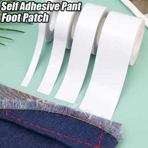 Băng viền quần liền 2 cuộn - Điều chỉnh size, dễ dàng gỡ bỏ, dùng được nhiều lần, phù hợp với denim và cotton