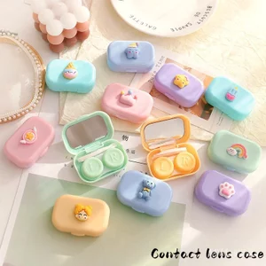 Hộp đựng kính áp tròng di động - Chăm sóc mini tiện lợi cho học sinh và du lịch