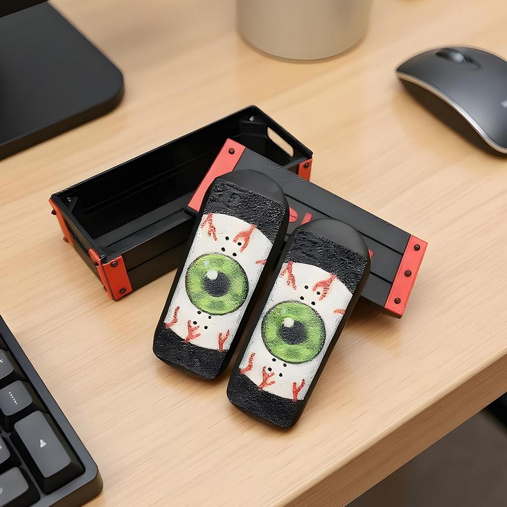 Kickflip Từ Ván Trượt Fidget Đồ Chơi 3D In Hình Đồ Chơi Lật Mini Ngón Tay Có Thùng Bảo Quản