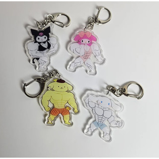 PRE-ORDER Cute Sanrio Keychains, My Melody, Kuromi, Cinnamoroll, Pompompurin